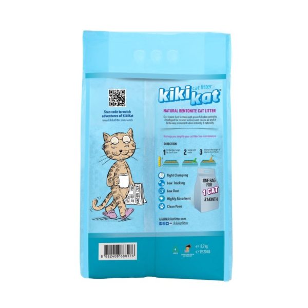 KIKIKAT ΑΜΜΟΣ ΓΑΤΑΣ MOUNTAIN FRESH 10LT - Image 3