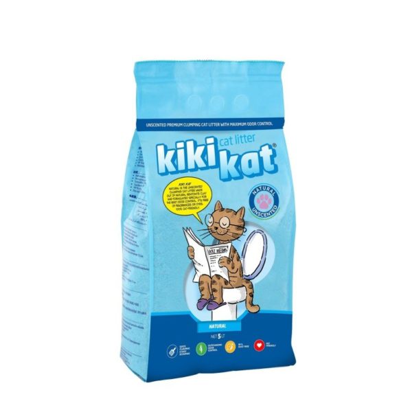 KIKIKAT ΑΜΜΟΣ ΓΑΤΑΣ NATURAL (χωρίς άρωμα) 10LT